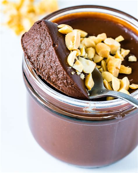 How many sugar are in chocolate peanut butter mousse - calories, carbs, nutrition