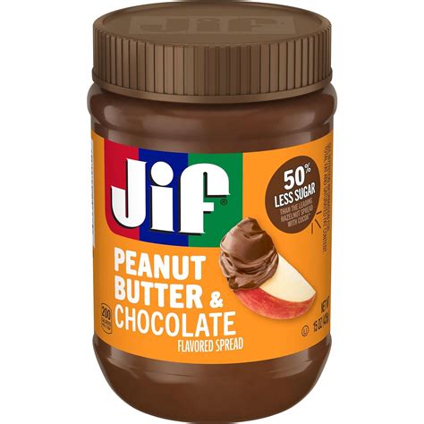 How many sugar are in chocolate peanut spread - calories, carbs, nutrition