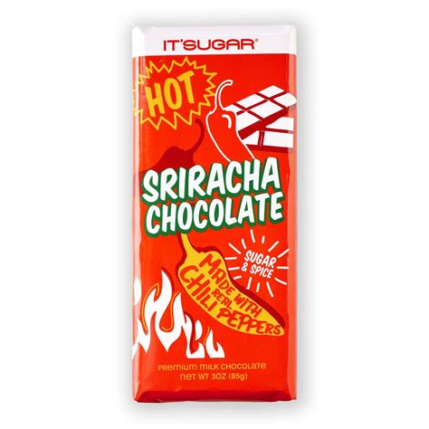 How many sugar are in chocolate sriracha bar - calories, carbs, nutrition