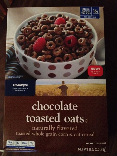 How many sugar are in chocolate toasted oats - calories, carbs, nutrition