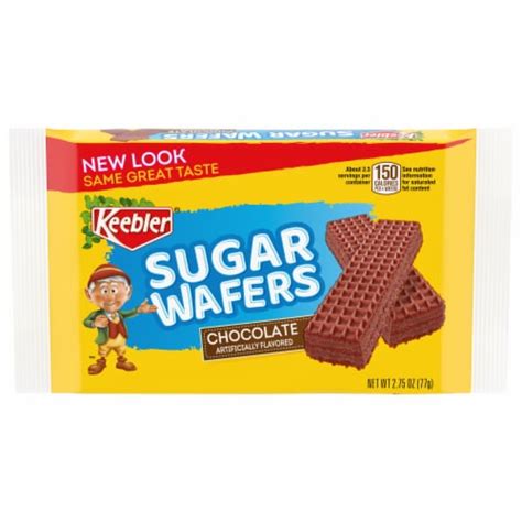 How many sugar are in chocolate wafers - calories, carbs, nutrition