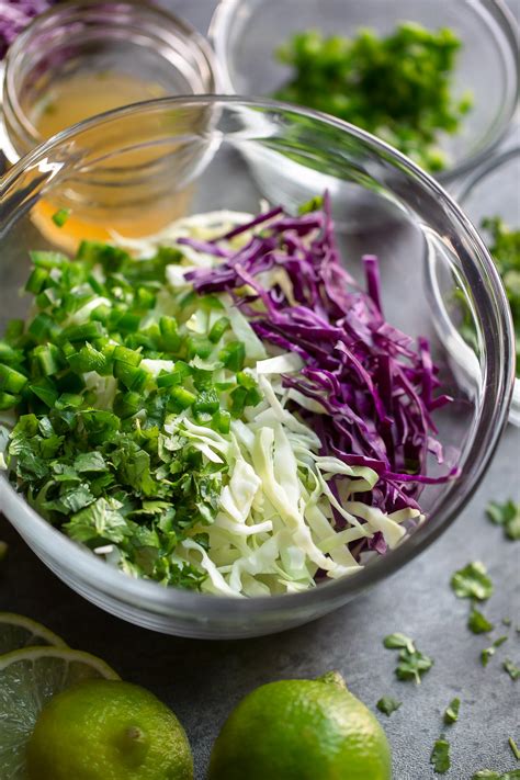 How many sugar are in cilantro slaw - calories, carbs, nutrition