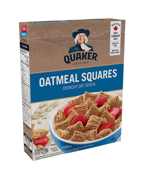 How many sugar are in cinnamon crunchy oat squares - calories, carbs, nutrition