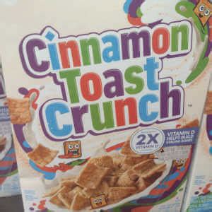 How many sugar are in cinnamon toast crunch - calories, carbs, nutrition