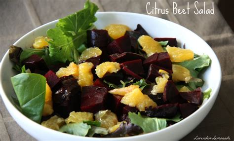 How many sugar are in citrus beet salad - calories, carbs, nutrition