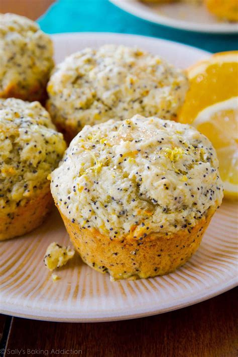 How many sugar are in citrus poppy seed muffins - calories, carbs, nutrition