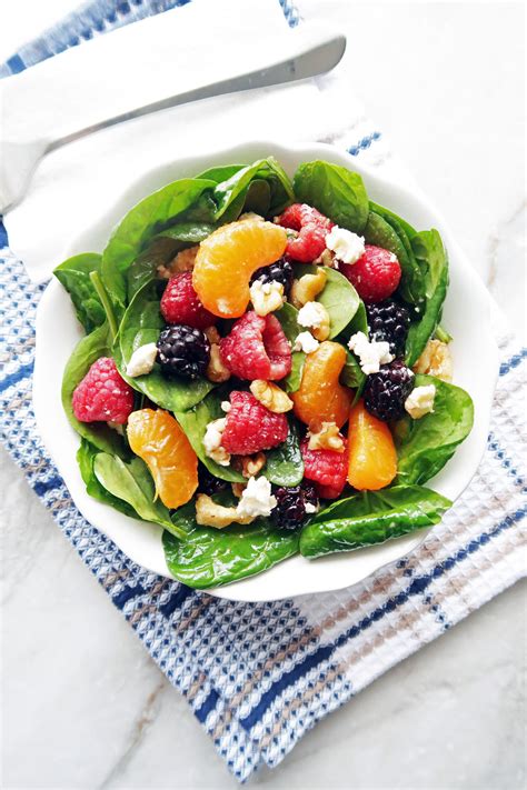 How many sugar are in citrus spinach salad - calories, carbs, nutrition