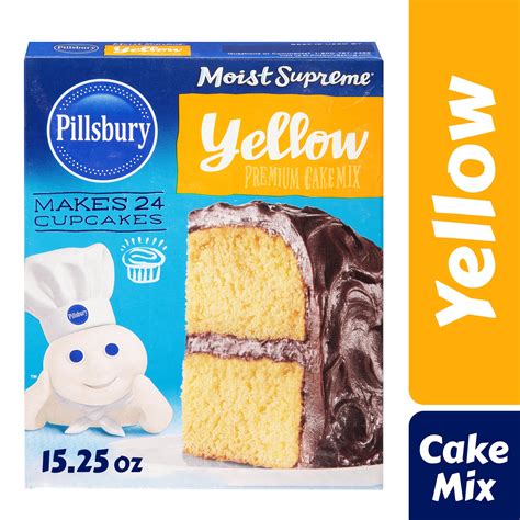 How many sugar are in classic yellow cake (mix only) - calories, carbs, nutrition