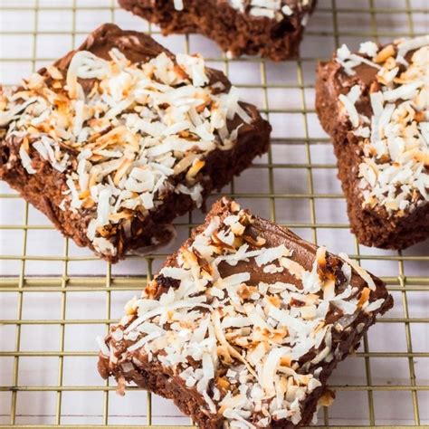 How many sugar are in coconut brownies - calories, carbs, nutrition