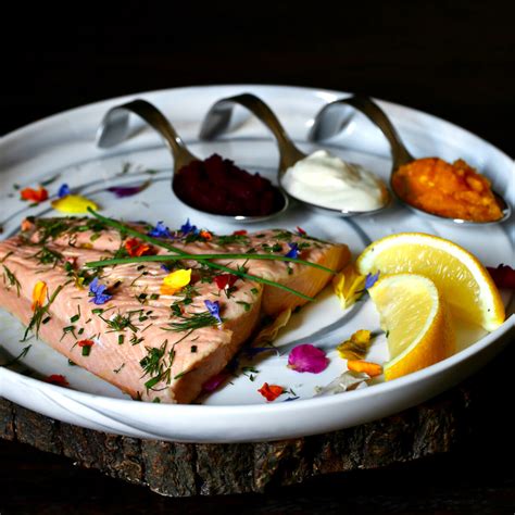 How many sugar are in cold poached salmon - calories, carbs, nutrition