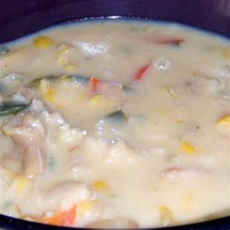 How many sugar are in conch chowder - calories, carbs, nutrition