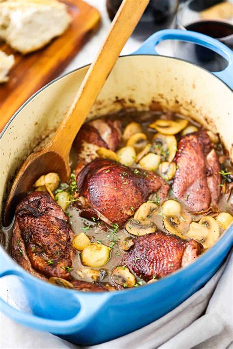 How many sugar are in coq au vin - calories, carbs, nutrition