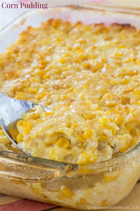 How many sugar are in corn pudding - calories, carbs, nutrition