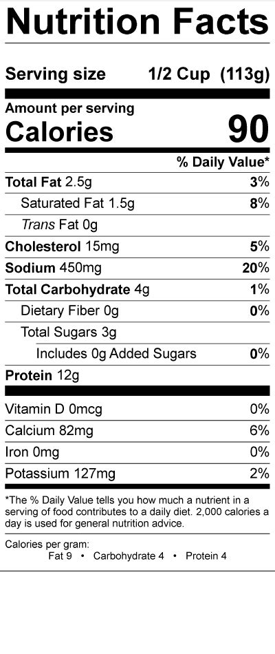 How many sugar are in cottage cheese 2% - calories, carbs, nutrition