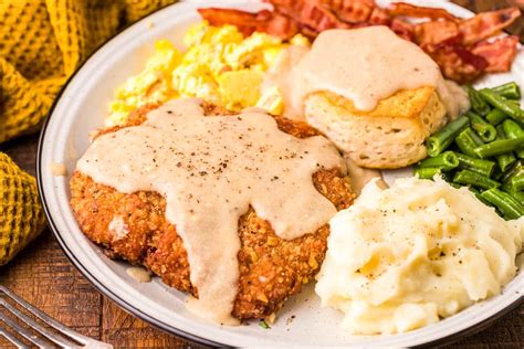 How many sugar are in country fried steak deep fried - calories, carbs, nutrition