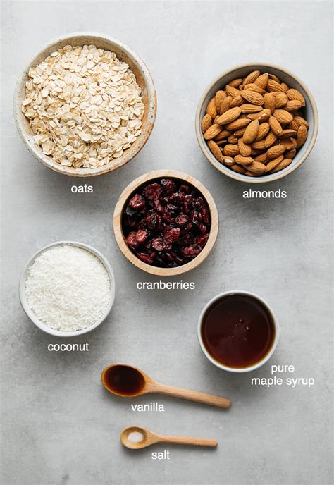 How many sugar are in cranberry almond bites - calories, carbs, nutrition