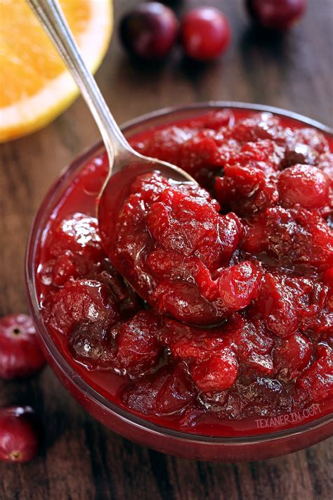 How many sugar are in cranberry relish - calories, carbs, nutrition