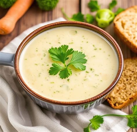 How many sugar are in cream of fresh broccoli soup - calories, carbs, nutrition