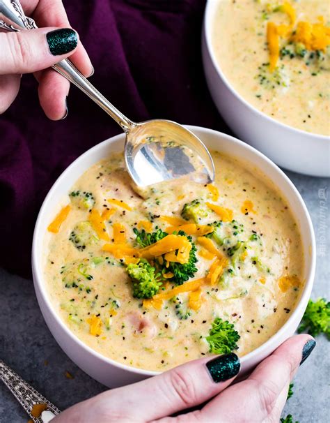 How many sugar are in creamy broccoli soup on the go - calories, carbs, nutrition