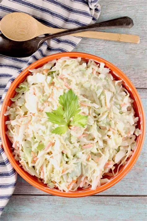 How many sugar are in creamy cole slaw - calories, carbs, nutrition