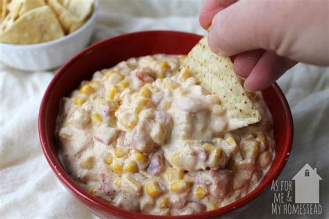 How many sugar are in creamy corn dip - calories, carbs, nutrition