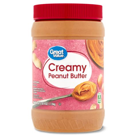 How many sugar are in creamy peanut butter - calories, carbs, nutrition