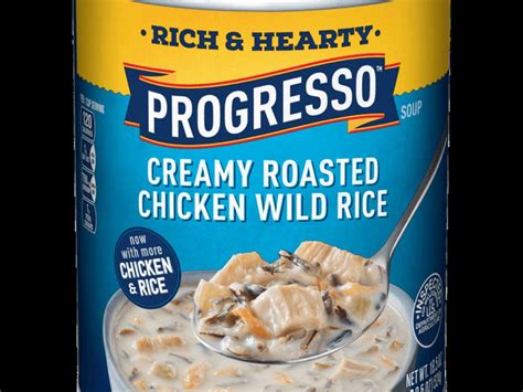 How many sugar are in creamy roasted chicken wild rice soup - calories, carbs, nutrition