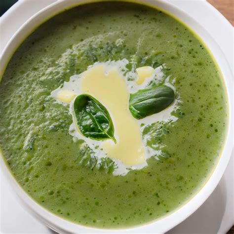 How many sugar are in creamy spinach soup - calories, carbs, nutrition