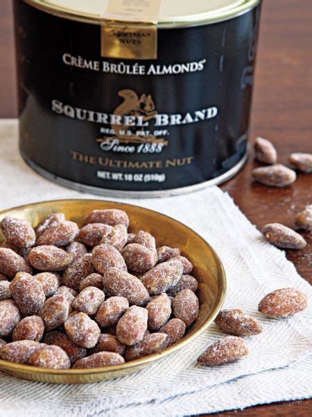 How many sugar are in creme brulee almonds - calories, carbs, nutrition