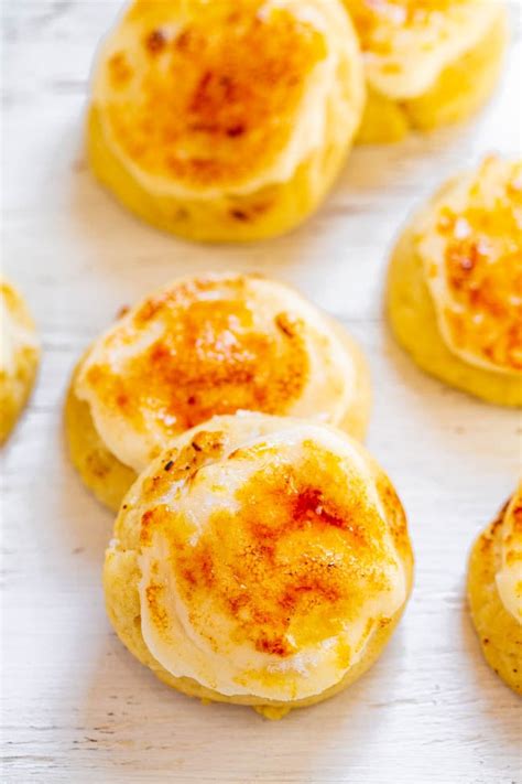 How many sugar are in creme brulee cookies - calories, carbs, nutrition