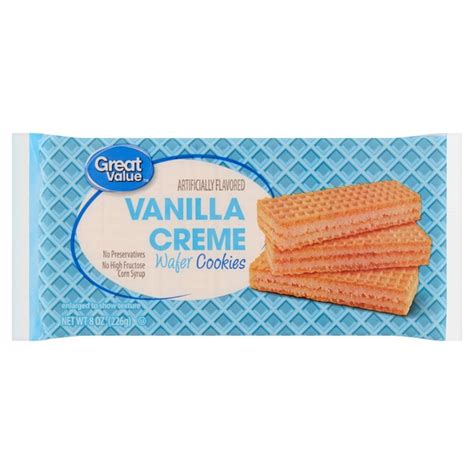 How many sugar are in cremewiches with vanilla creme - calories, carbs, nutrition