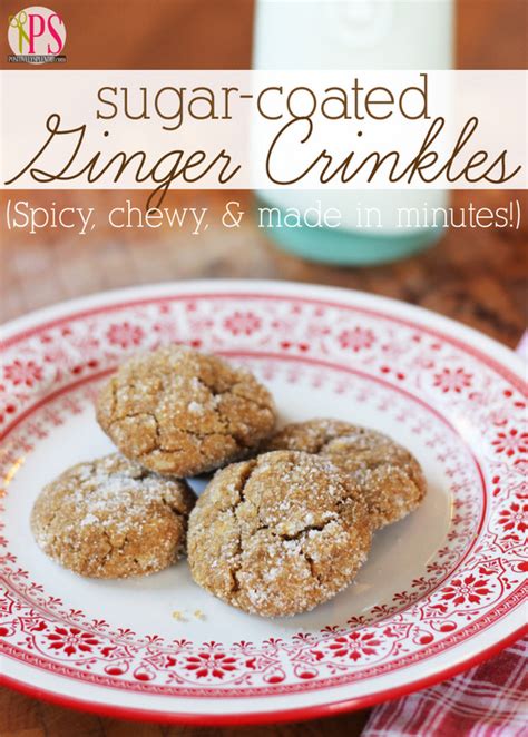 How many sugar are in crinkles ginger - calories, carbs, nutrition