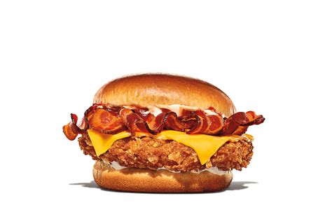 How many sugar are in crispy chicken bacon &swiss - calories, carbs, nutrition