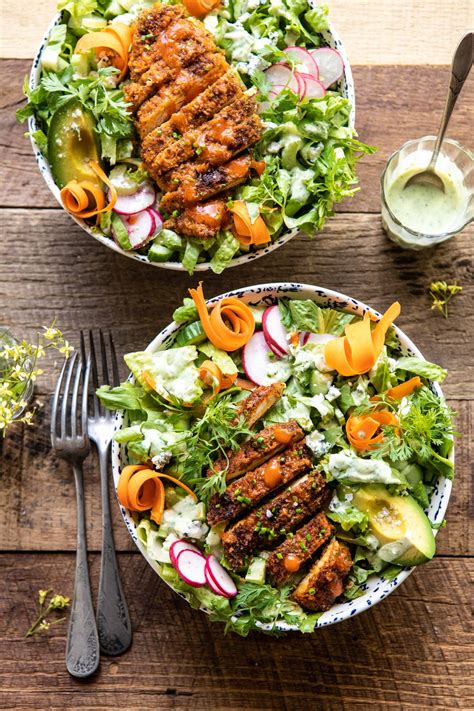 How many sugar are in crispy chicken salad with ranch dressing - calories, carbs, nutrition