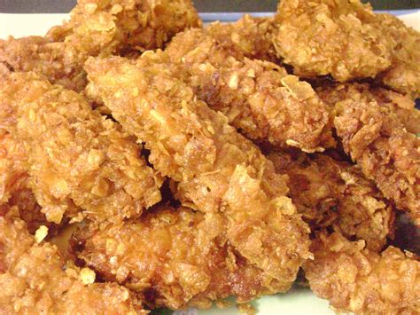 How many sugar are in crispy corn flake chicken - calories, carbs, nutrition