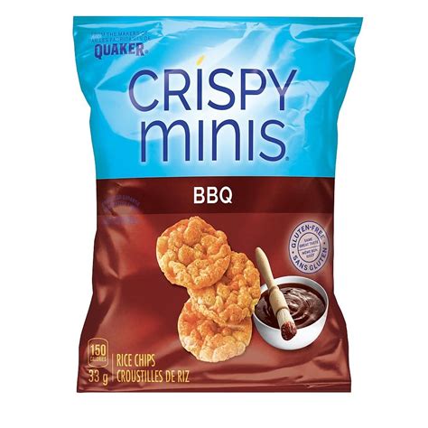 How many sugar are in crispy minis bbq - calories, carbs, nutrition