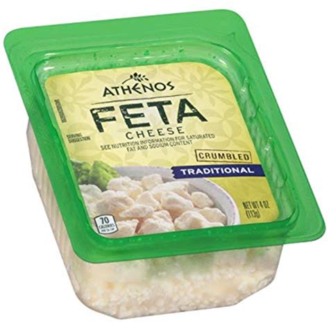 How many sugar are in crumbled feta cheese (62345.0) - calories, carbs, nutrition