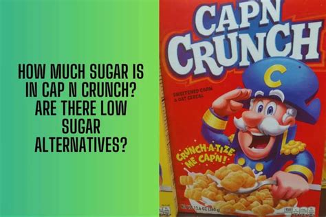 How many sugar are in crunch mania - calories, carbs, nutrition