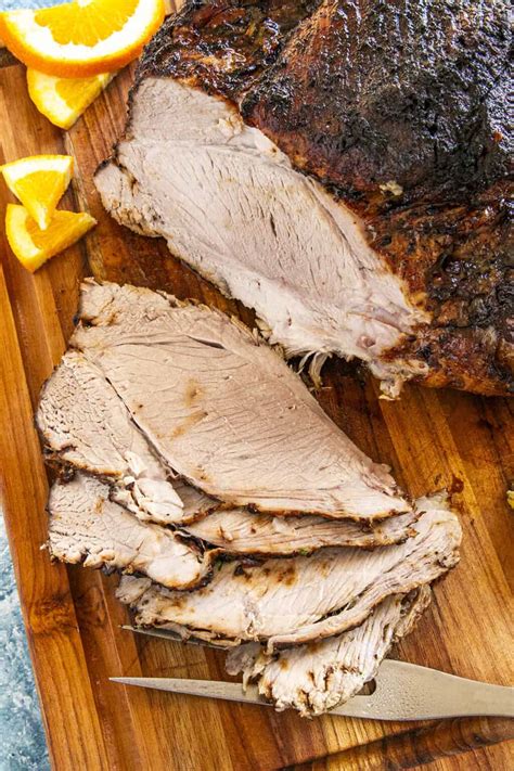 How many sugar are in cuban roast pork with orange chili mojo - calories, carbs, nutrition