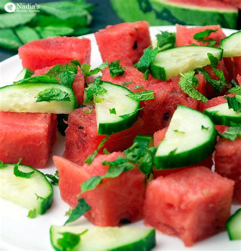 How many sugar are in cucumber mint and watermelon salad (111040.0) - calories, carbs, nutrition