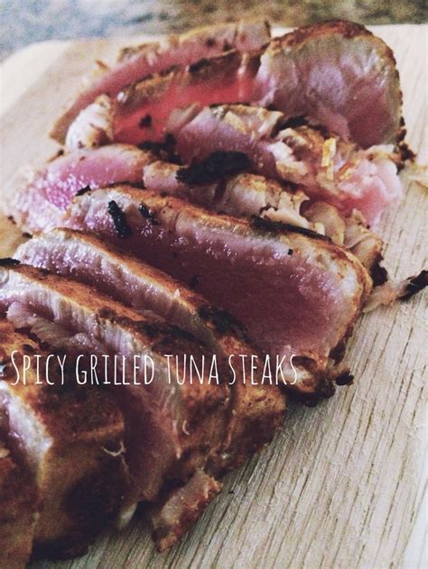 How many sugar are in cumin rubbed tuna steak - calories, carbs, nutrition