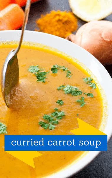 How many sugar are in curried carrot soup 16 oz - calories, carbs, nutrition