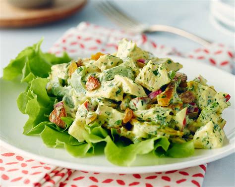 How many sugar are in curried chicken salad-lg - calories, carbs, nutrition