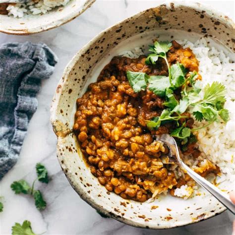 How many sugar are in curried lentils - calories, carbs, nutrition