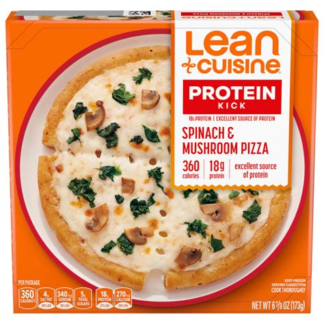 How many sugar are in deep dish spinach & mushroom pizza - calories, carbs, nutrition