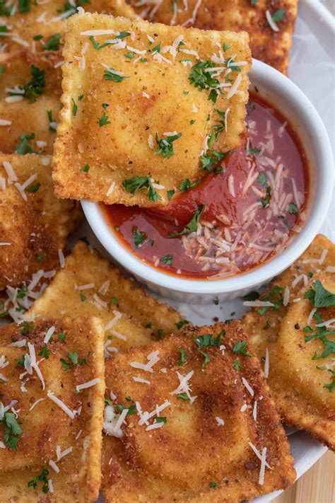 How many sugar are in deep fried ravioli - calories, carbs, nutrition
