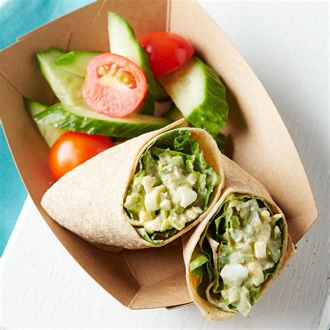 How many sugar are in denver egg salad wrap - calories, carbs, nutrition