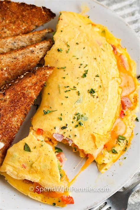 How many sugar are in denver omelet with ham (31163.26) - calories, carbs, nutrition