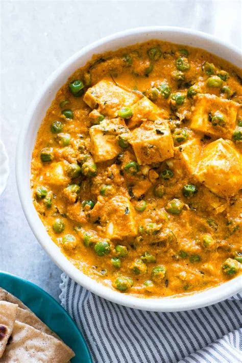 How many sugar are in dhingri matar and tofu curry - calories, carbs, nutrition