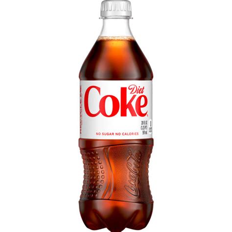 How many sugar are in diet coke 20 oz bottle - calories, carbs, nutrition